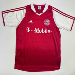 Autographed/Signed Michael Ballack FC Bayern Munich Red Soccer Futbol Jersey Beckett BAS COA