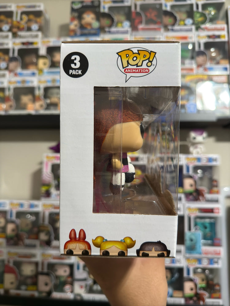 Pop! Animation: Powerpuff Girls Powerpuff Girls (Diamond Glitter 3-Pack) LE1000 (ONLINE ORDER ONLY)