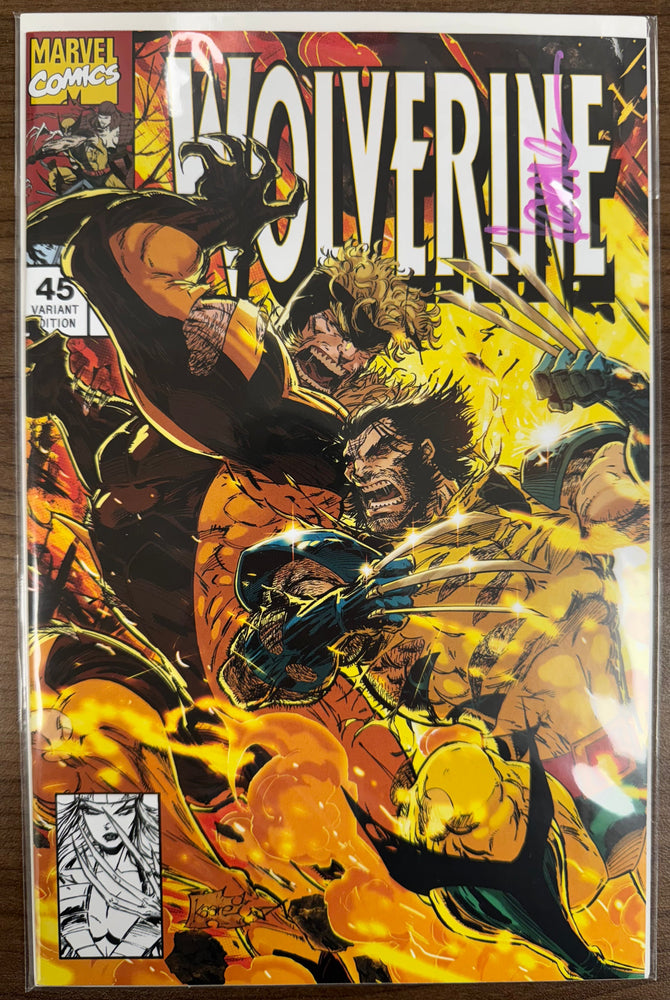 [Signed by Kaare Andrews] WOLVERINE 45 UNKNOWN COMICS KAARE ANDREWS EXCLUSIVE VAR [IN STOCK] (ONLINE ORDER ONLY)