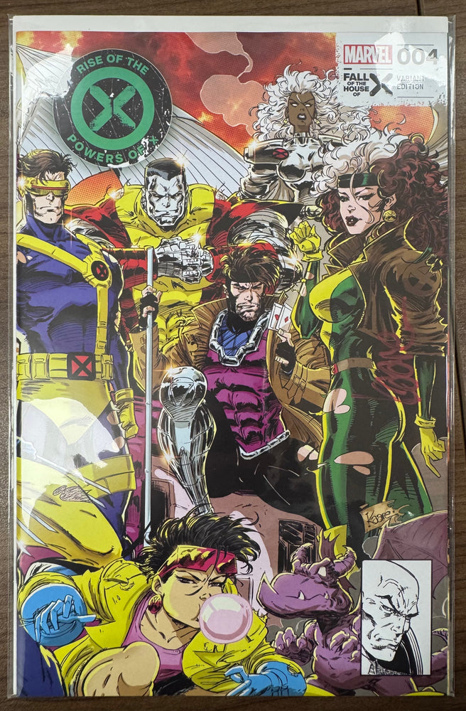 [Signed by Kaare Andrews] RISE OF THE POWERS OF X #4 UNKNOWN COMICS KAARE ANDREWS EXCLUSIVE VAR [FHX] [IN STOCK] (ONLINE ORDER ONLY)