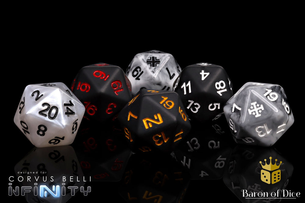 Infinity: Military Orders - Official Dice Set (ONLINE ORDER ONLY)