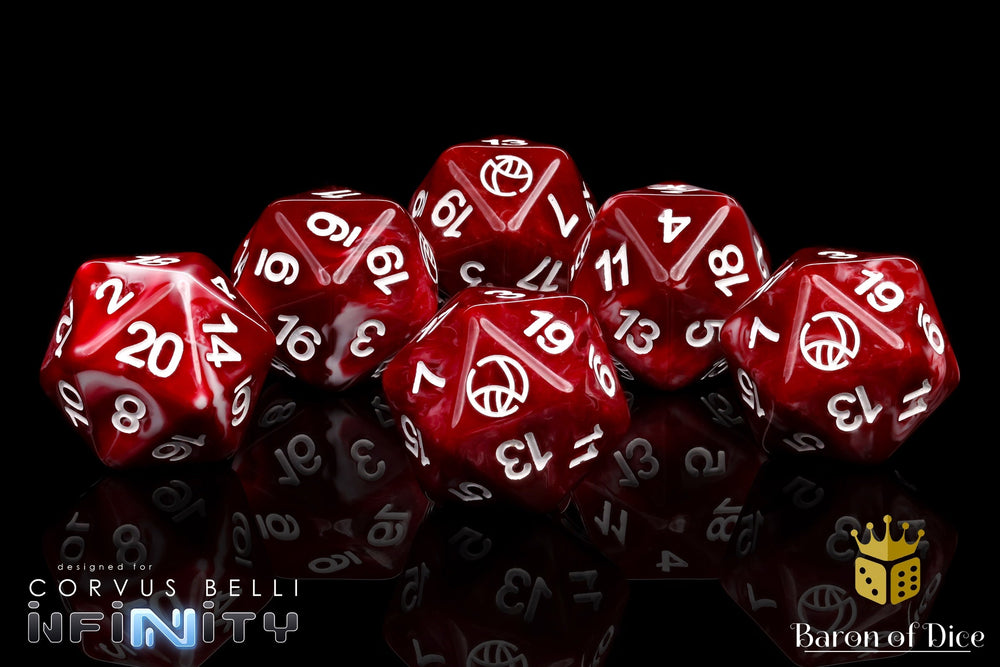 Infinity: Morat - Official Dice Set (ONLINE ORDER ONLY)