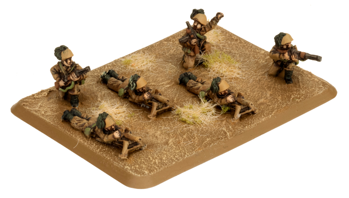 Flames of War: Italian MG and Mortar Platoons - Bersaglieri (Mid War)