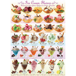 Ice Cream Flavors 1000 Piece Jigsaw Puzzle Eurographics (ONLINE ORDER ONLY)