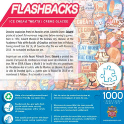 Ice Cream Treats Flashbacks 1000 Piece Jigsaw Puzzle MasterPieces (ONLINE ORDER ONLY)
