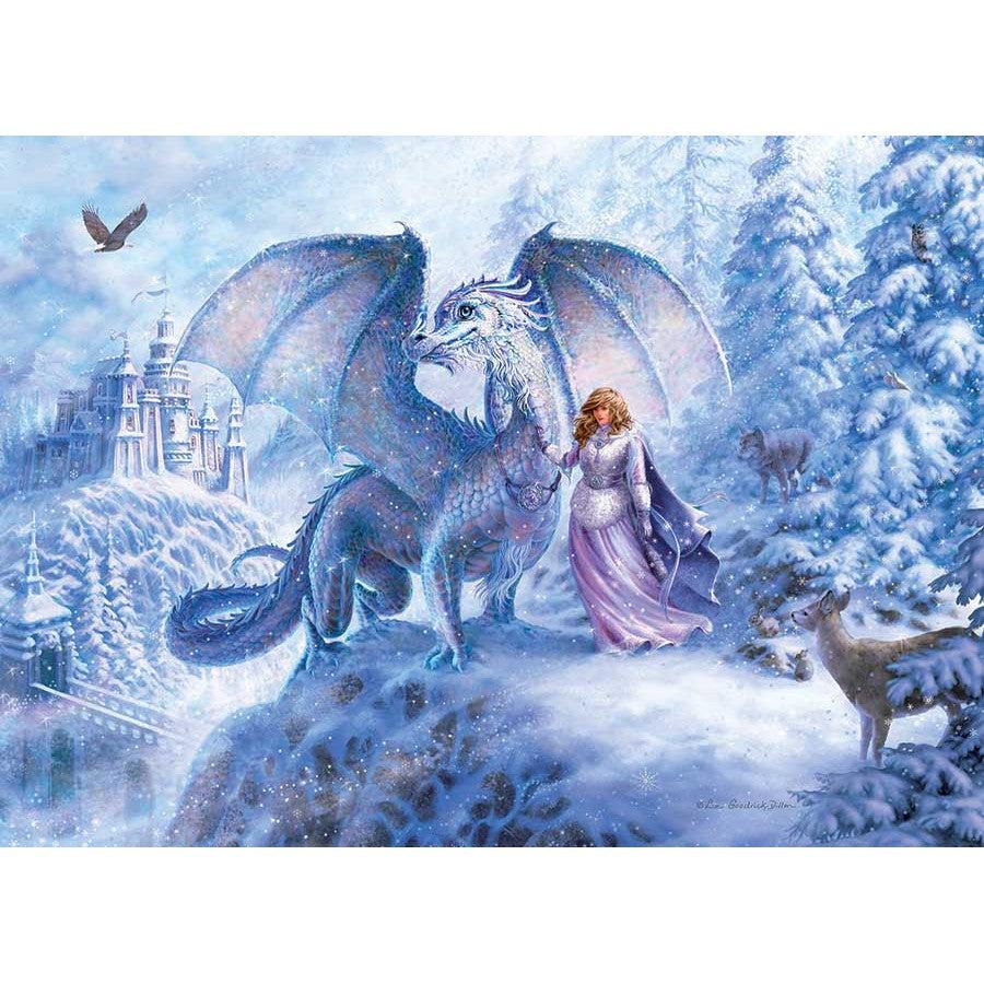 Ice Dragon 350 Piece Family Jigsaw Puzzle Cobble Hill (ONLINE ORDER ONLY)
