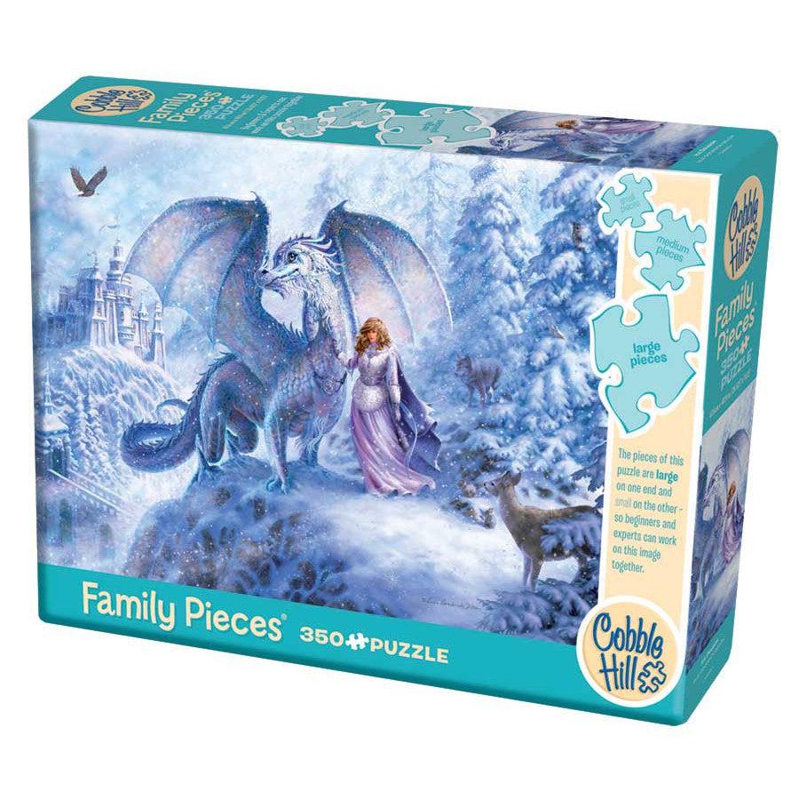 Ice Dragon 350 Piece Family Jigsaw Puzzle Cobble Hill (ONLINE ORDER ONLY)