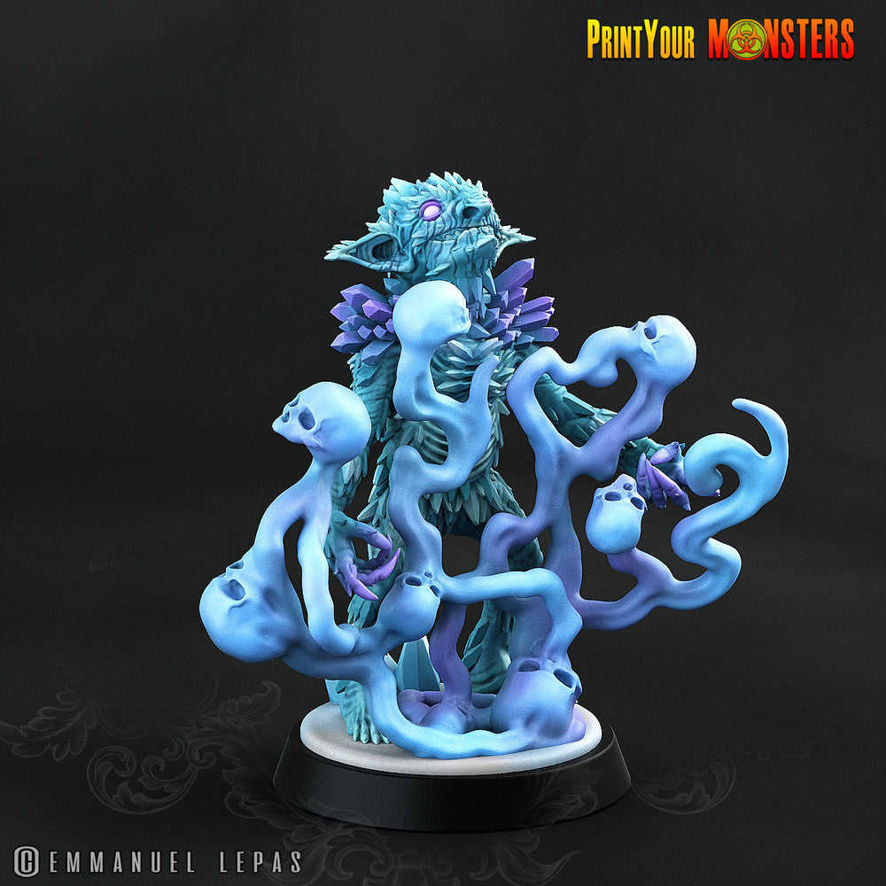 3D Printed Print your Monster Frost Shard Goblins - Ice Goblin 28mm 32mm D&D (Online Only)