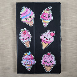 Adorable Ice Cream Cone Stickers (ONLINE ORDER ONLY)