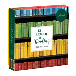 I'd Rather Be Reading 1000 Piece Jigsaw Puzzle Galison (ONLINE ORDER ONLY)