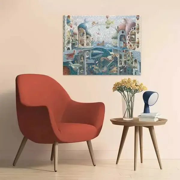 If Fish Could Walk by Demelsa Haughton 2000 Piece Jigsaw Puzzle Ravensburger (ONLINE ORDER ONLY)