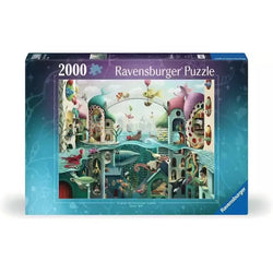 If Fish Could Walk by Demelsa Haughton 2000 Piece Jigsaw Puzzle Ravensburger (ONLINE ORDER ONLY)