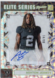 2025 Panini Donruss Ashton Jeanty #ESRAJY Elite Series Rookies Auto /99 Las Vegas Raiders Rookie RC Football Card (ONLINE ORDER ONLY)