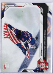 2026 Topps Now Olympics Megan Keller #15SP Team USA Hockey Card