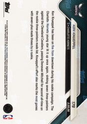 2025 Topps Now Kon Knueppel #179 Gold Foil /50 Charlotte Hornets Rookie RC Basketball Card