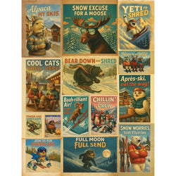 In Cool Company 500 Piece Jigsaw Puzzle Whimsigo (ONLINE ORDER ONLY)