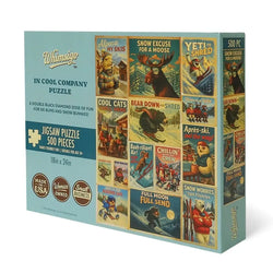 In Cool Company 500 Piece Jigsaw Puzzle Whimsigo (ONLINE ORDER ONLY)
