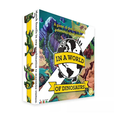 In a World of Dinosaurs - Board Game of Prehistoric & Paleontological Prowess (ONLINE ORDER ONLY)