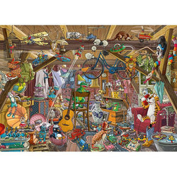 In the Attic 1000 Piece Jigsaw Puzzle Heye (ONLINE ORDER ONLY)