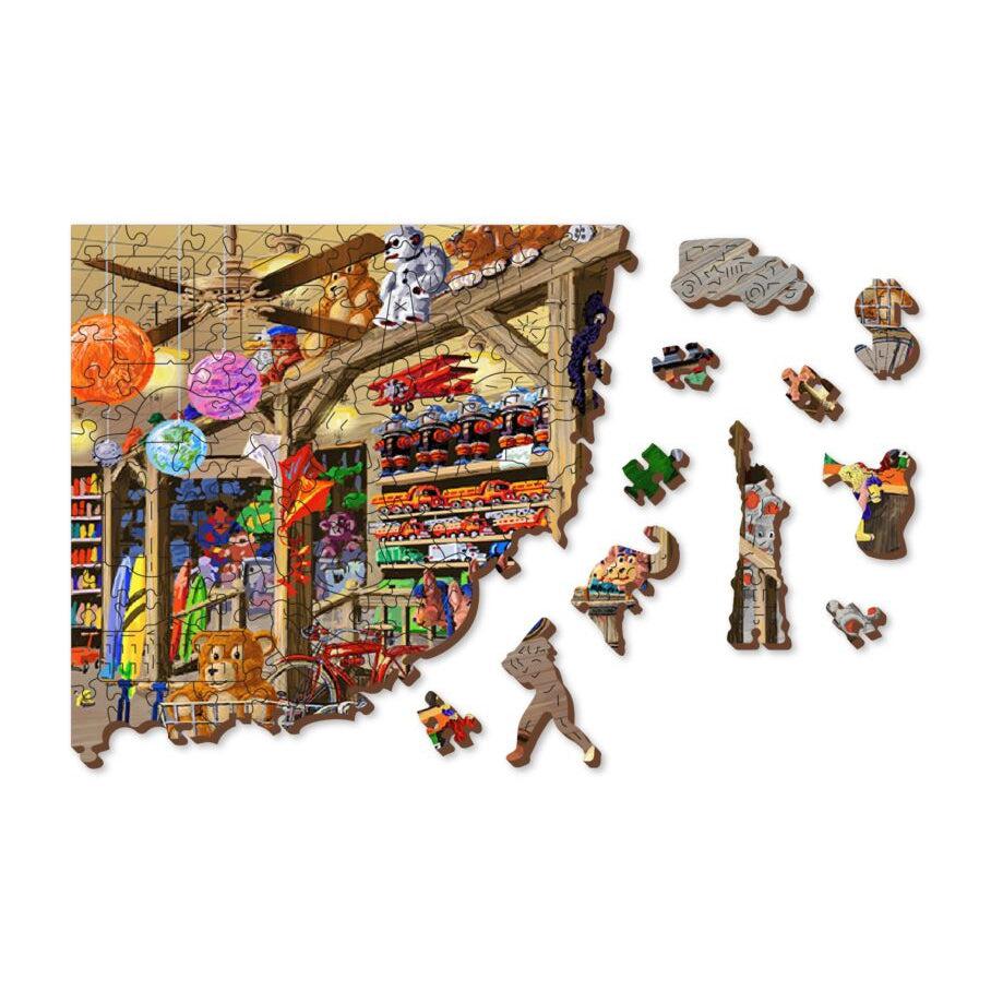 In the Toyshop 400 Piece Wood Jigsaw Puzzle Wooden City (ONLINE ORDER ONLY)