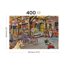 In the Toyshop 400 Piece Wood Jigsaw Puzzle Wooden City (ONLINE ORDER ONLY)