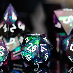 PRE-ORDER || Incantation Sharp-Edged Resin Dice Set