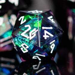 PRE-ORDER || Incantation Sharp-Edged Resin Dice Set