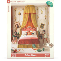 Indoor Tennis 1000 Piece Jigsaw Puzzle NYPC (ONLINE ORDER ONLY)