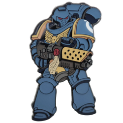Foam Brain Mystery Loot: 40K Enamel Pins - Ultramarines vs Tyranids