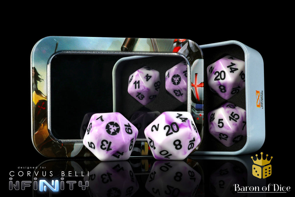 Infinity: N5 Aleph - Official Dice Set (ONLINE ORDER ONLY)