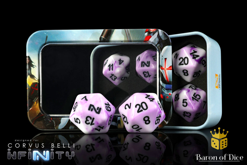 Infinity: N5 Artificial Intelligence - Official Dice Set (ONLINE ORDER ONLY)
