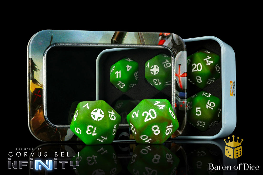 Infinity: N5 Ariadna - Official Dice Set (ONLINE ORDER ONLY)