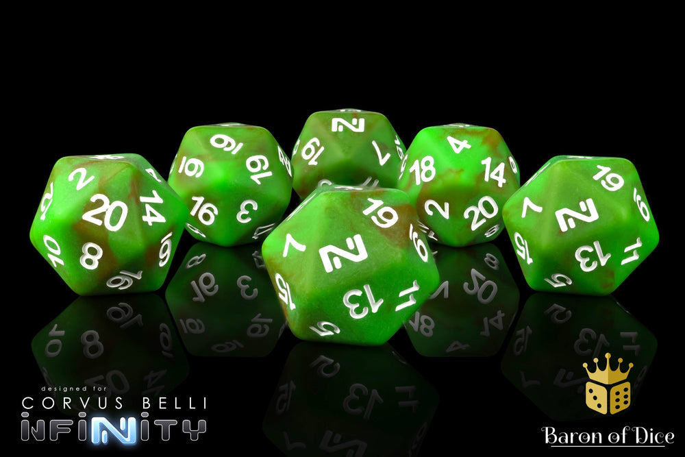 Infinity: N5 Lost Colony - Official Dice Set (ONLINE ORDER ONLY)