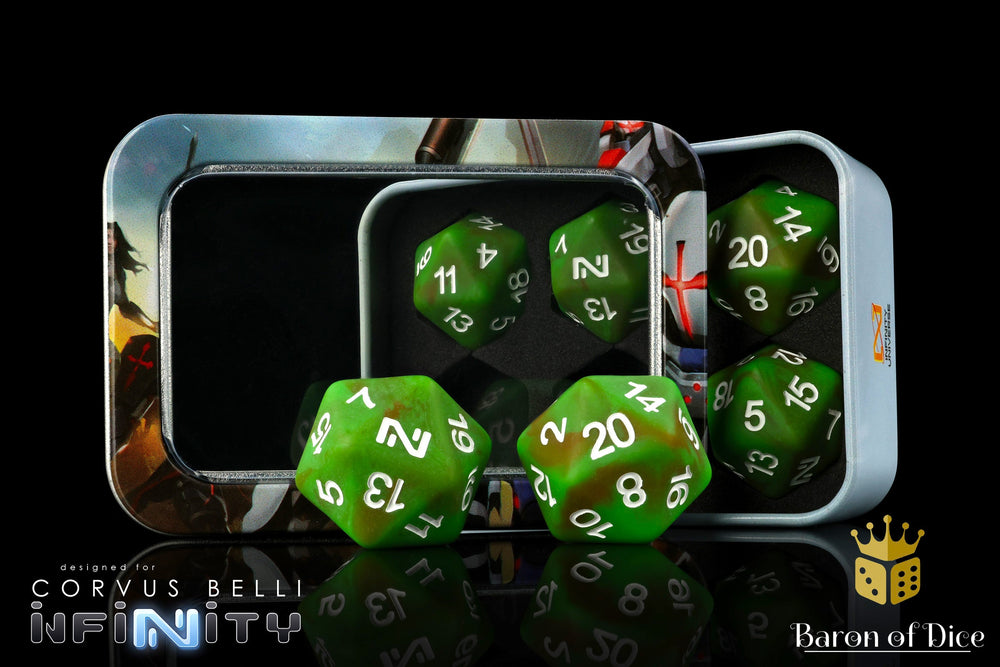 Infinity: N5 Lost Colony - Official Dice Set (ONLINE ORDER ONLY)