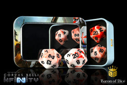 Infinity: N5 Bloody Intent - Official Dice Set (ONLINE ORDER ONLY)