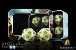 Infinity: N5 Haqqislam - Official Dice Set (ONLINE ORDER ONLY)