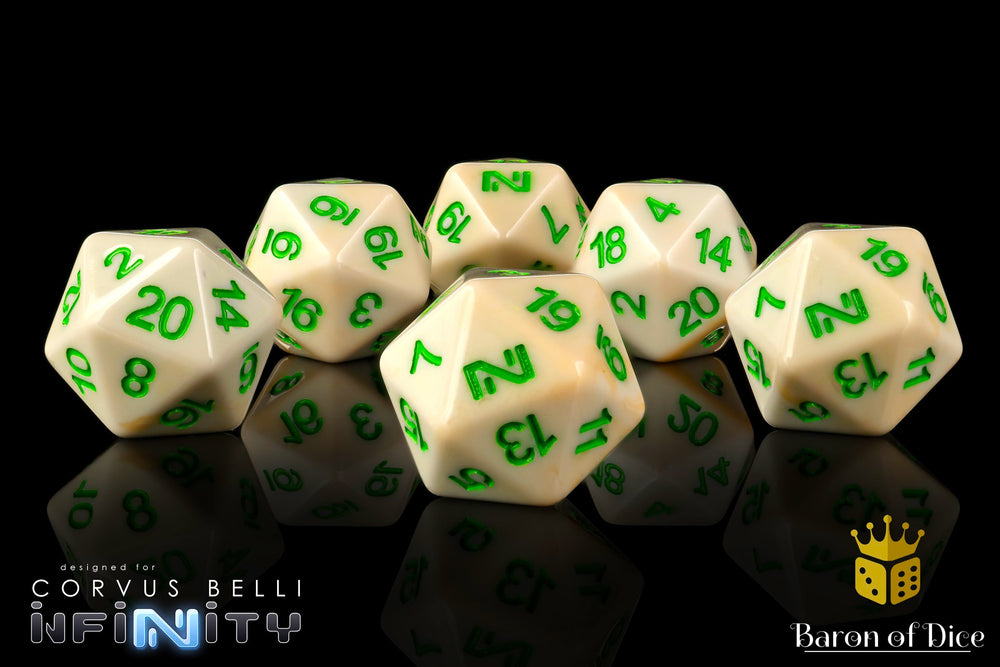 Infinity: N5 Search For Knowledge - Official Dice Set (ONLINE ORDER ONLY)