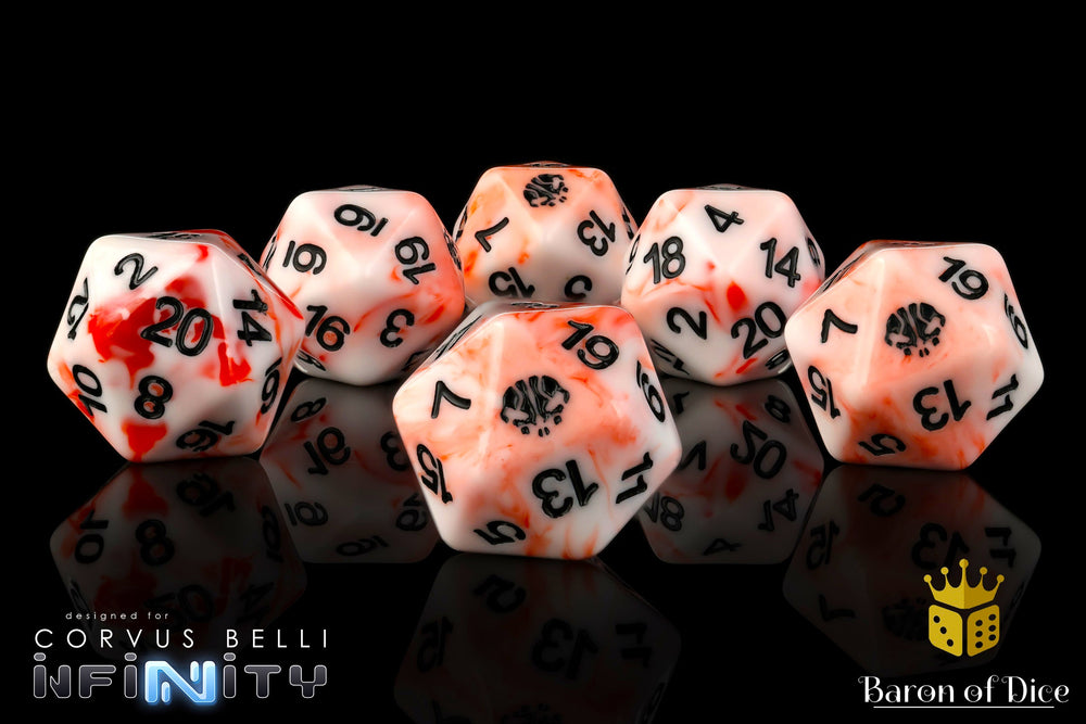 Infinity: N5 Druze - Official Dice Set (ONLINE ORDER ONLY)