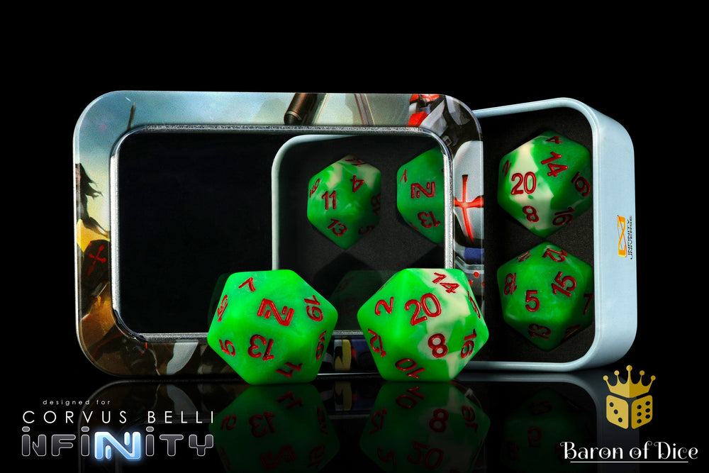 Infinity: N5 Union - Official Dice Set (ONLINE ORDER ONLY)
