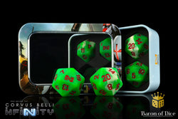 Infinity: N5 Union - Official Dice Set (ONLINE ORDER ONLY)