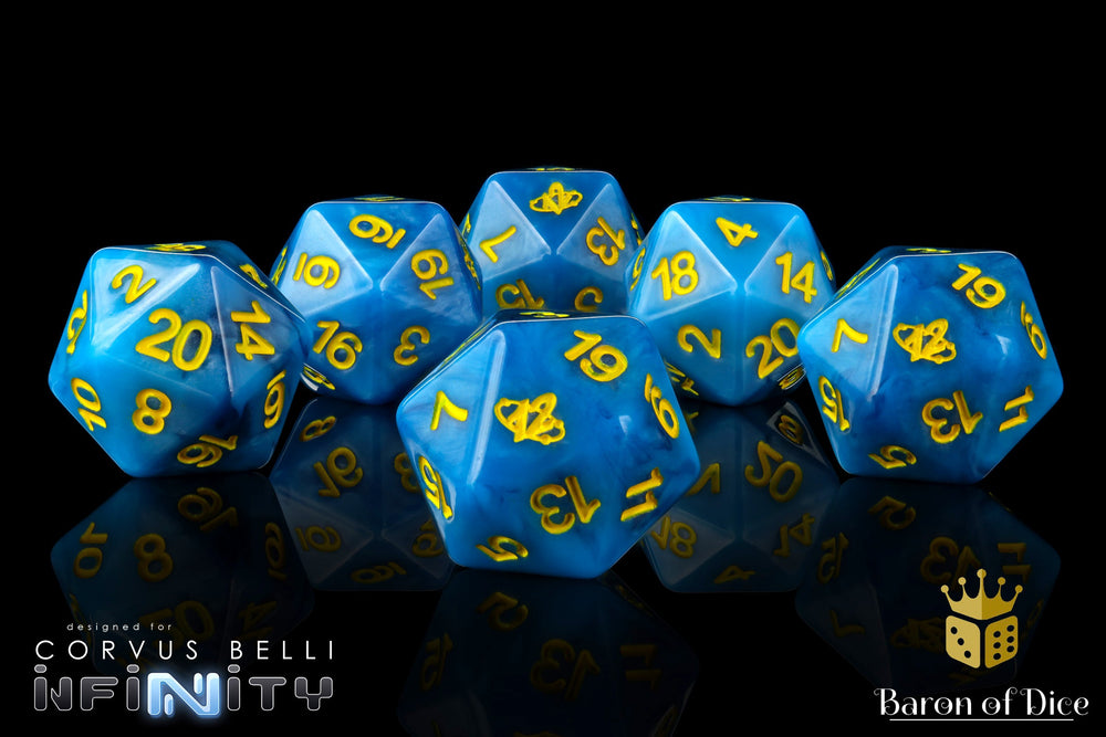 Infinity: O-12 - Official Dice Set (ONLINE ORDER ONLY)