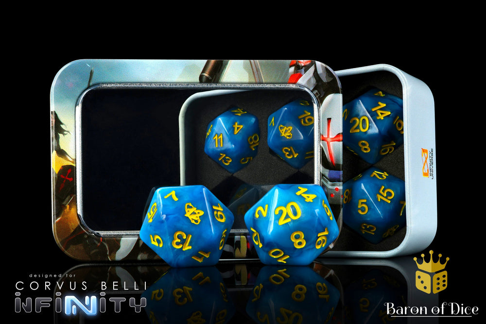 Infinity: O-12 - Official Dice Set (ONLINE ORDER ONLY)