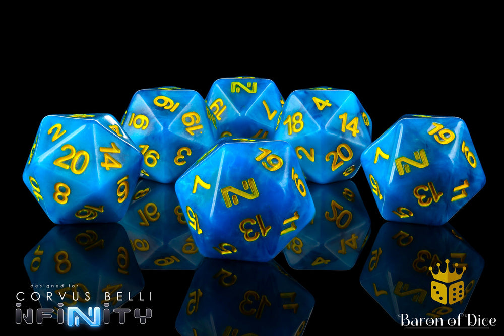 Infinity: N5 Judge & Jury - Official Dice Set (ONLINE ORDER ONLY)