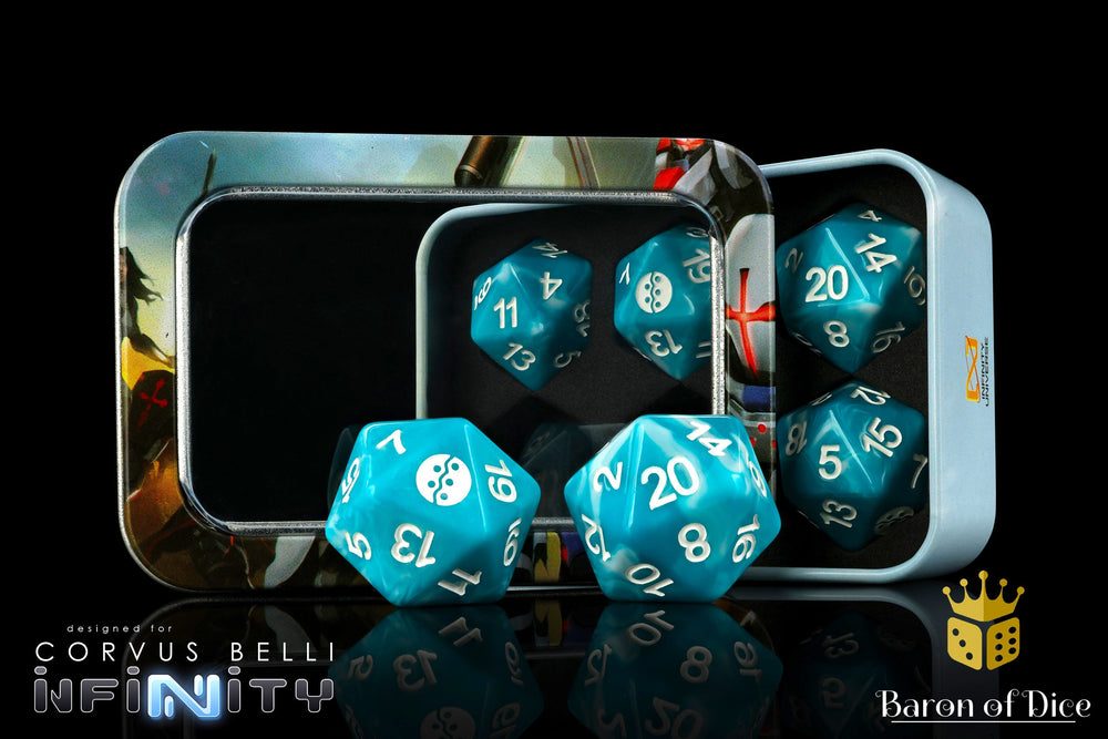 Infinity: PanOceania - Official Dice Set (ONLINE ORDER ONLY)