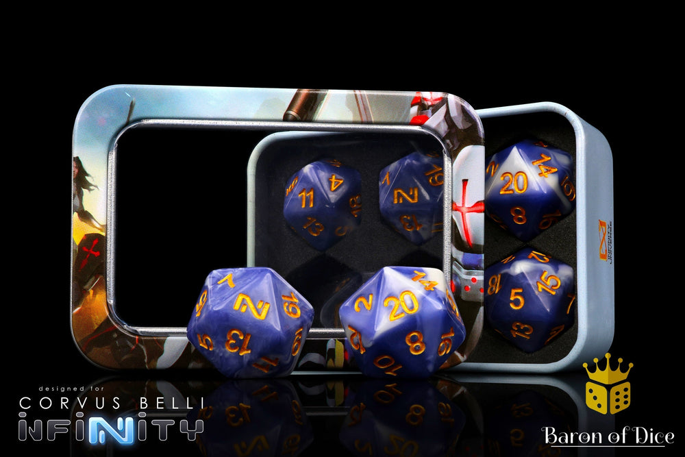 Infinity: N5 Show Me The Light! - Official Dice Set (ONLINE ORDER ONLY)