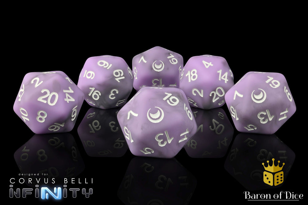 Infinity: Steel Phalanx - Official Dice Set (ONLINE ORDER ONLY)