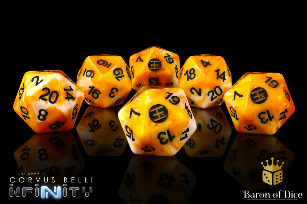 Infinity: Yu Jing - Official Dice Set (ONLINE ORDER ONLY)