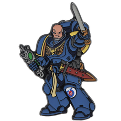 Foam Brain Mystery Loot: 40K Enamel Pins - Ultramarines vs Tyranids