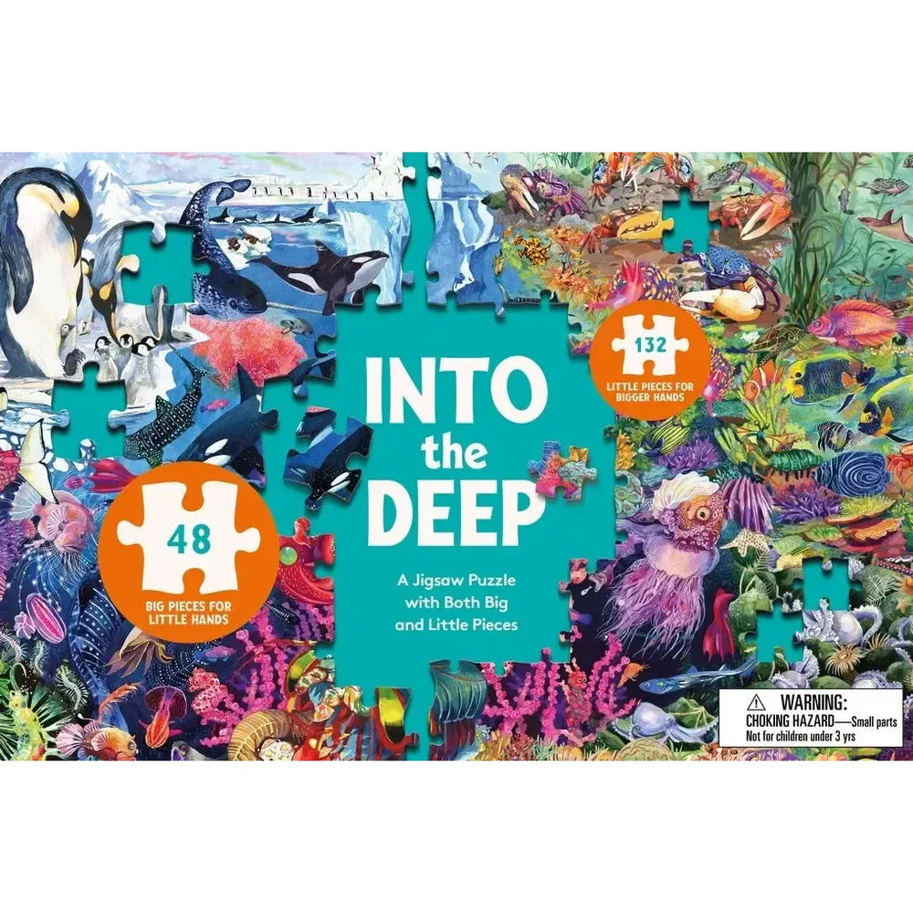 Into the Deep 180 Piece Sharing Jigsaw Puzzle Laurence King (ONLINE ORDER ONLY)