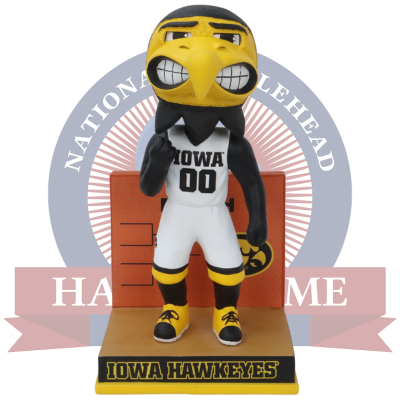 Iowa Hawkeyes Basketball Herky the Hawk Dancing in March Bobblehead (ONLINE ORDER ONLY)